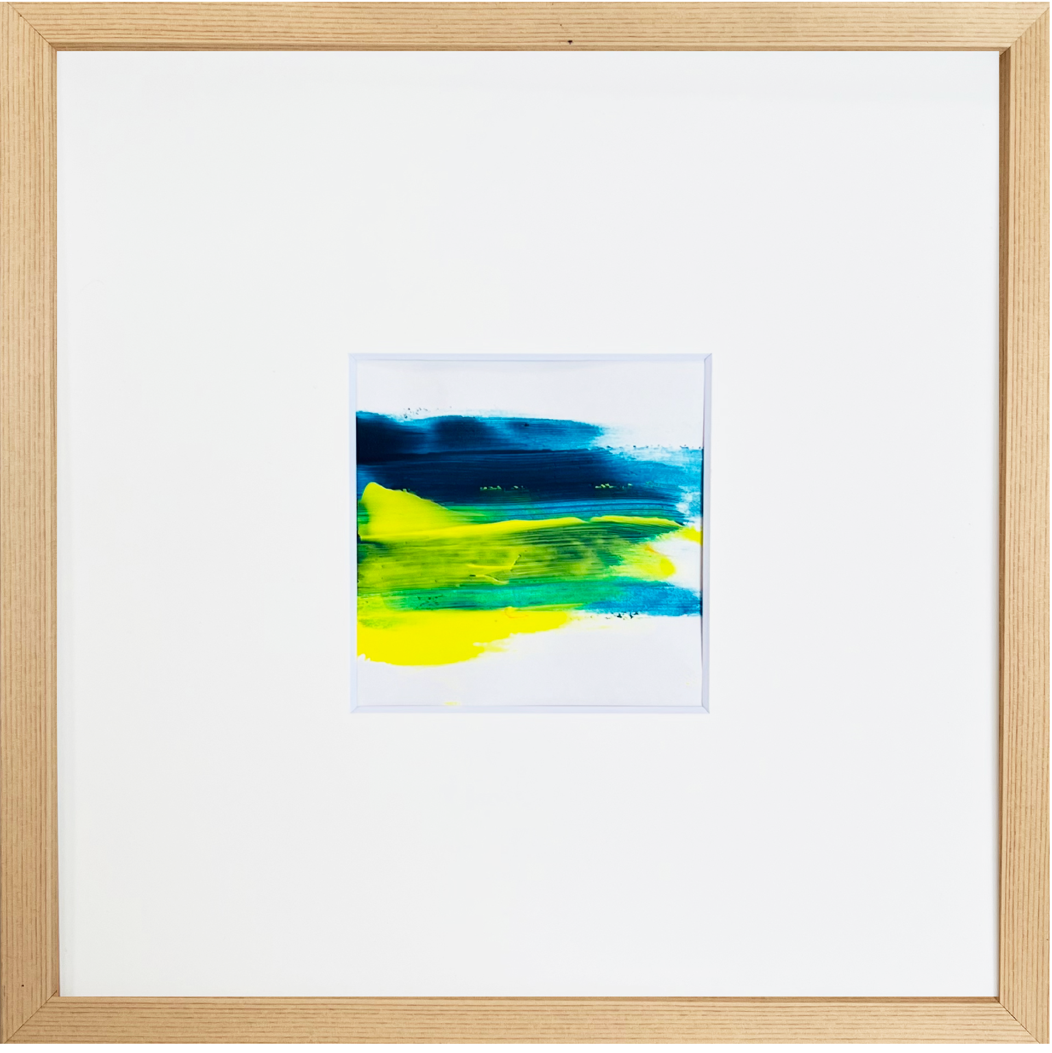 【1点限定】■「Blank Space 」縦27.3 cm × 横27.3 cm × 厚さ 約 2 cm (額付き)【送料込】