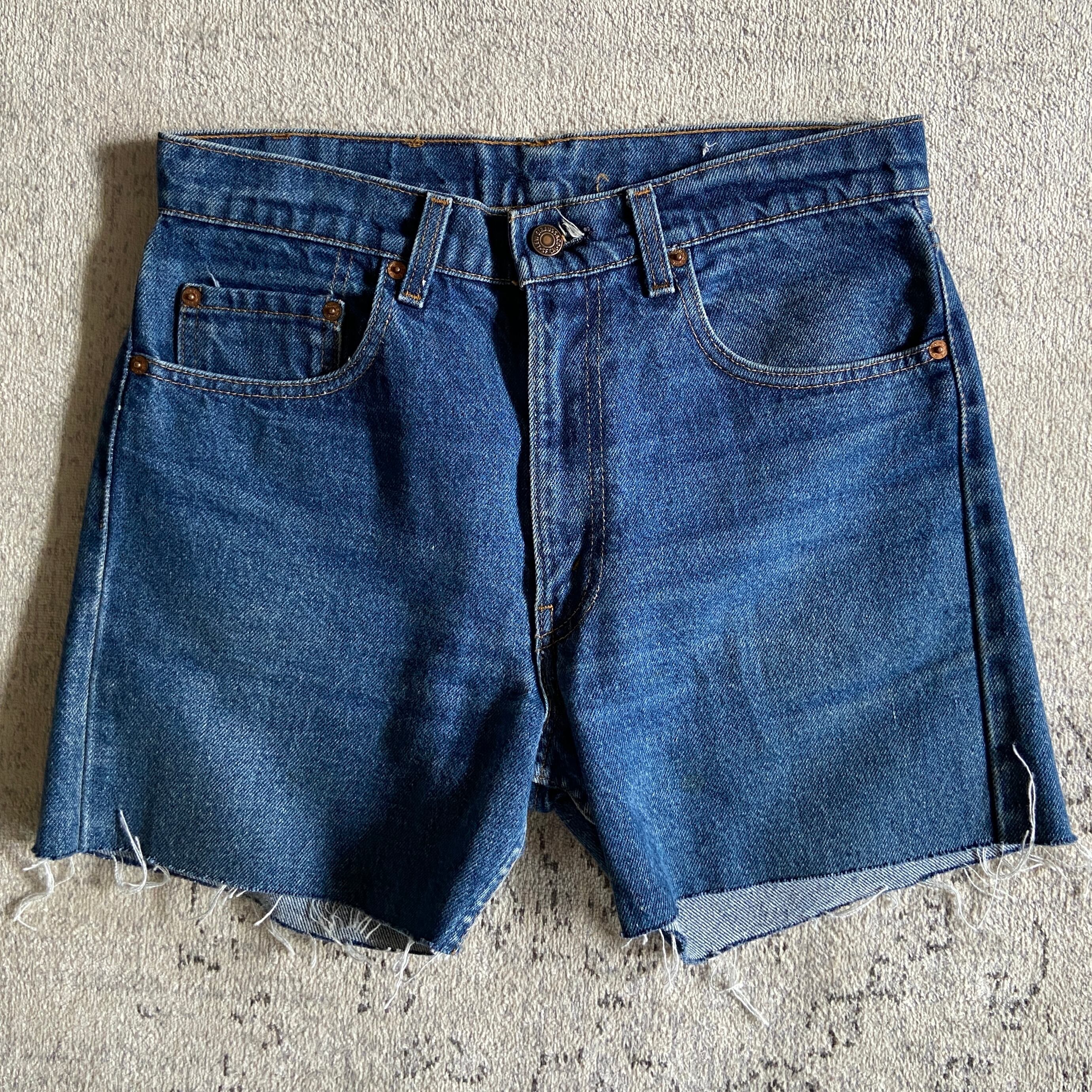 1980s Levi's 505 Cut Off Shorts W31 Made in USA F769