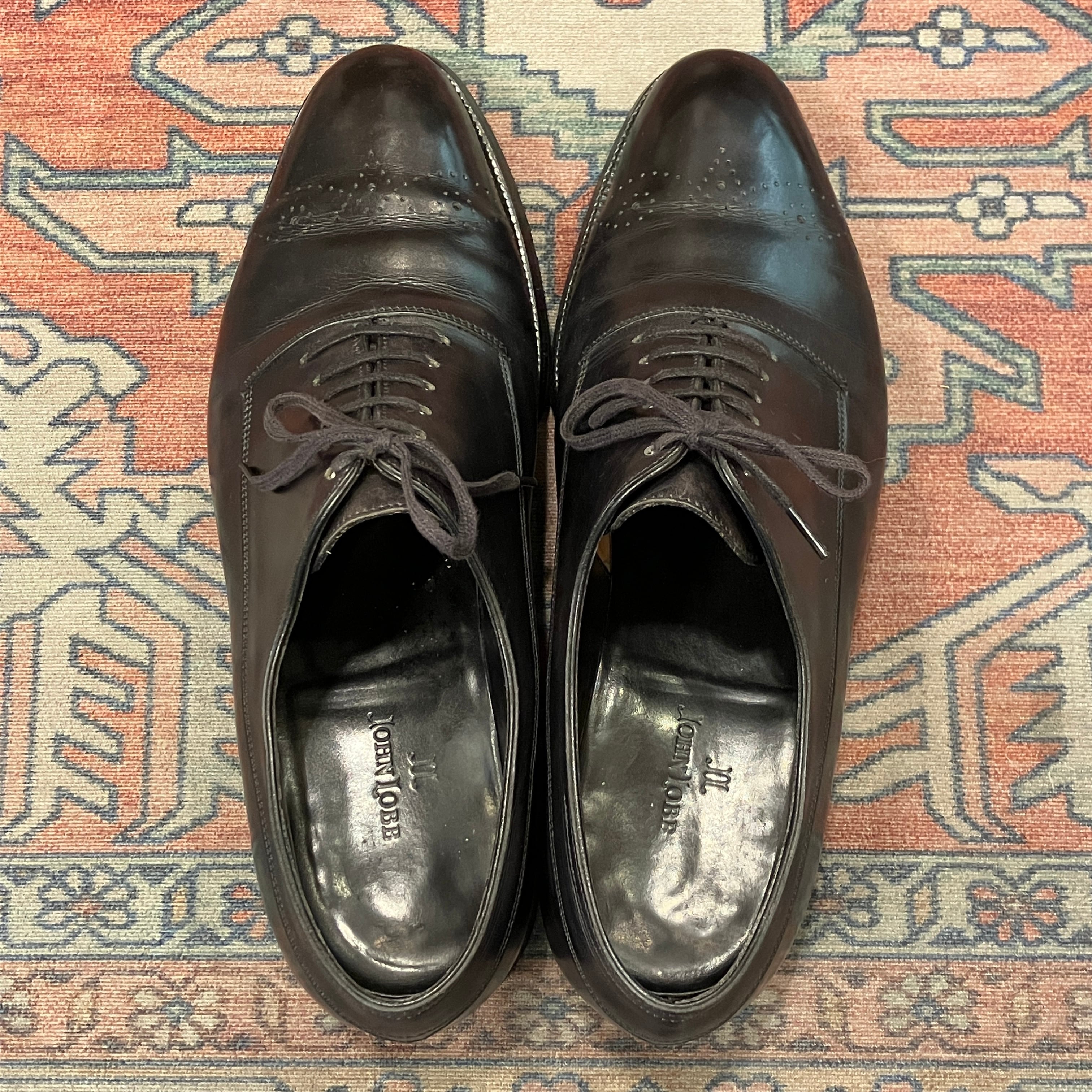 JOHN LOBB MEDALLION SHOES《6 D》 | safarionline
