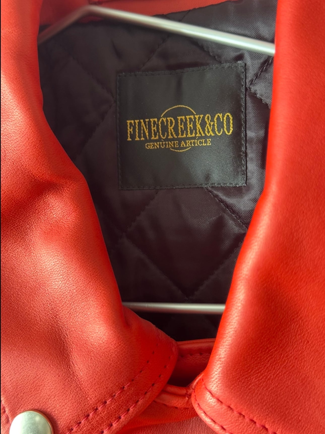 FINECREEK＆CO レザージャケット ACJK009 Edward エドワード RED