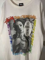 10's Old Stussy Print T-Shirt【M】