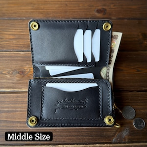 【Trucker Wallet〝THE RUGGEDⅡ〟ーMIDDLE】