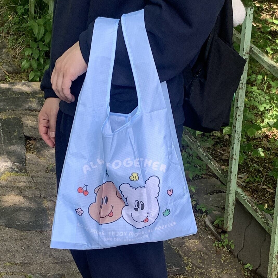 1107] ゴンチル Market エコバッグ（全2種） | moim - 韓国雑貨や小物