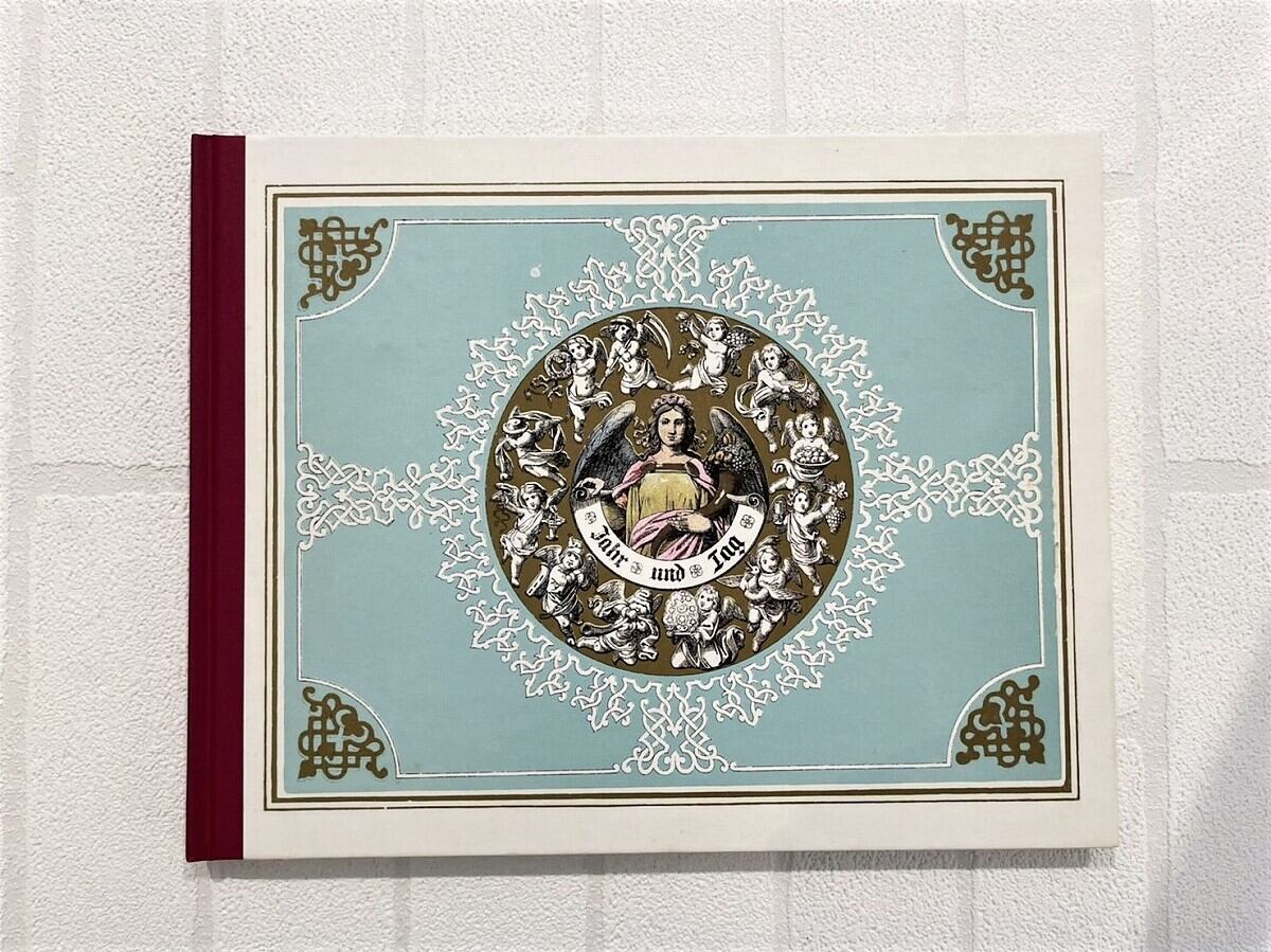 【DP256】JAHR UND TAG Ein Spruch-und Bilder Kalender / display book