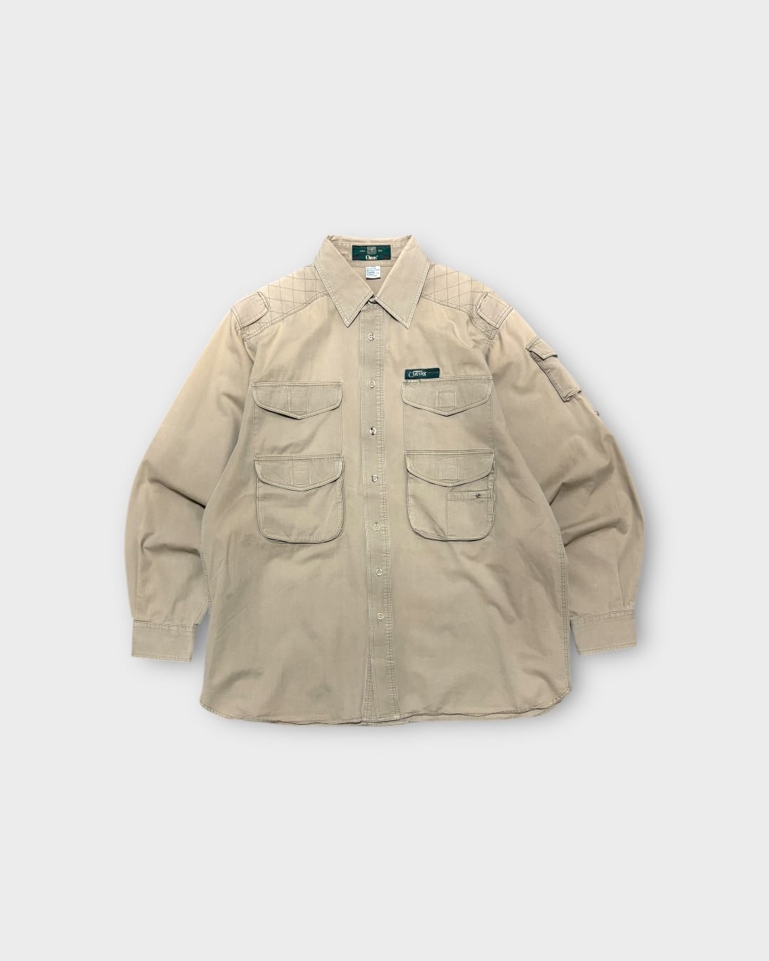 【VINTAGE】1990’s “Orvis” Cotton Twill Fishing Shirt