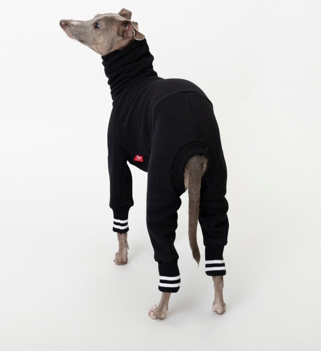 裏起毛トレーナー　black / イタグレ服