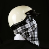 ROBIN FACEMASK /チェック ブラックホワイト