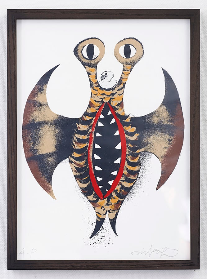 シルクスクリーン|Diskah 【Crazy Crevasse】