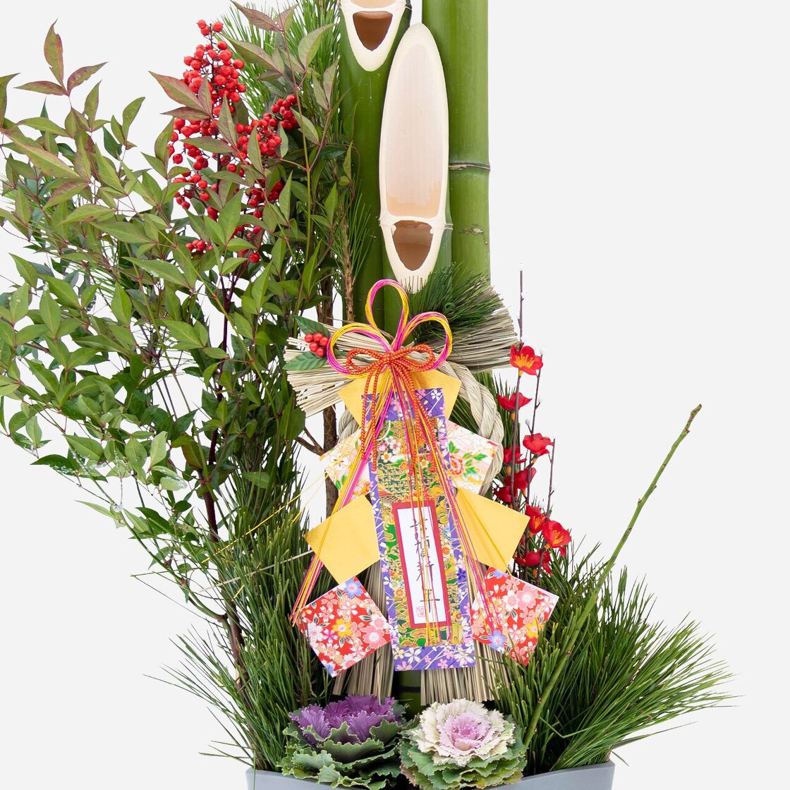 笑い竹門松 150cm（一対） | PAY ID