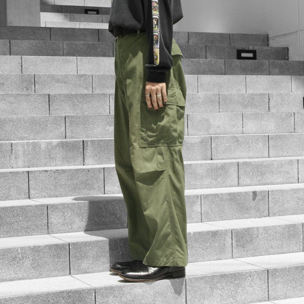 Vintage Jungle Fatigue Pants [1969s ~] US ARMY 5th Type Medium