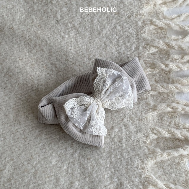 《予約》bebeholic ¨ shasha ribbon hairband