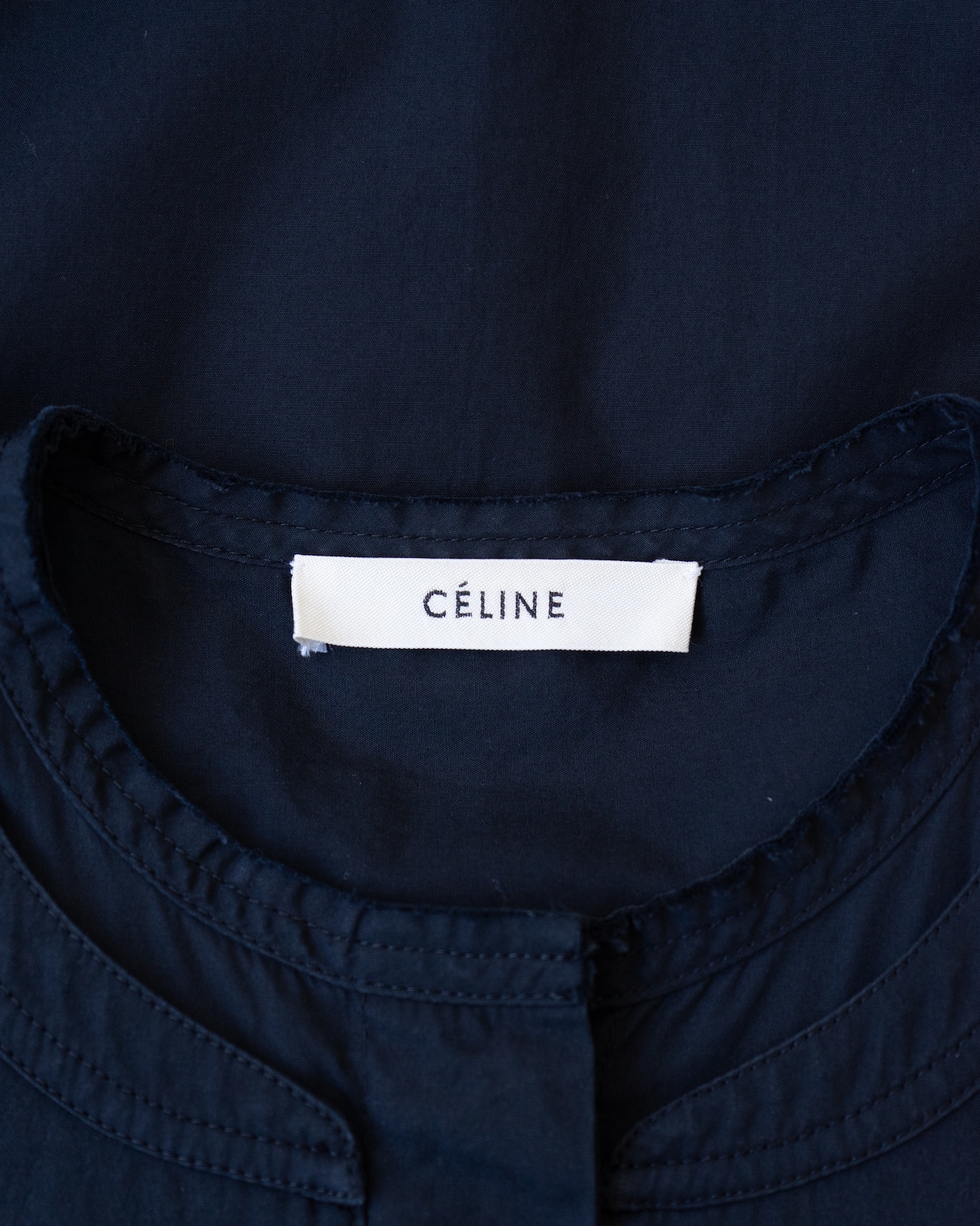 〈CÉLINE by phoebe philo〉Tuxedo Shirt