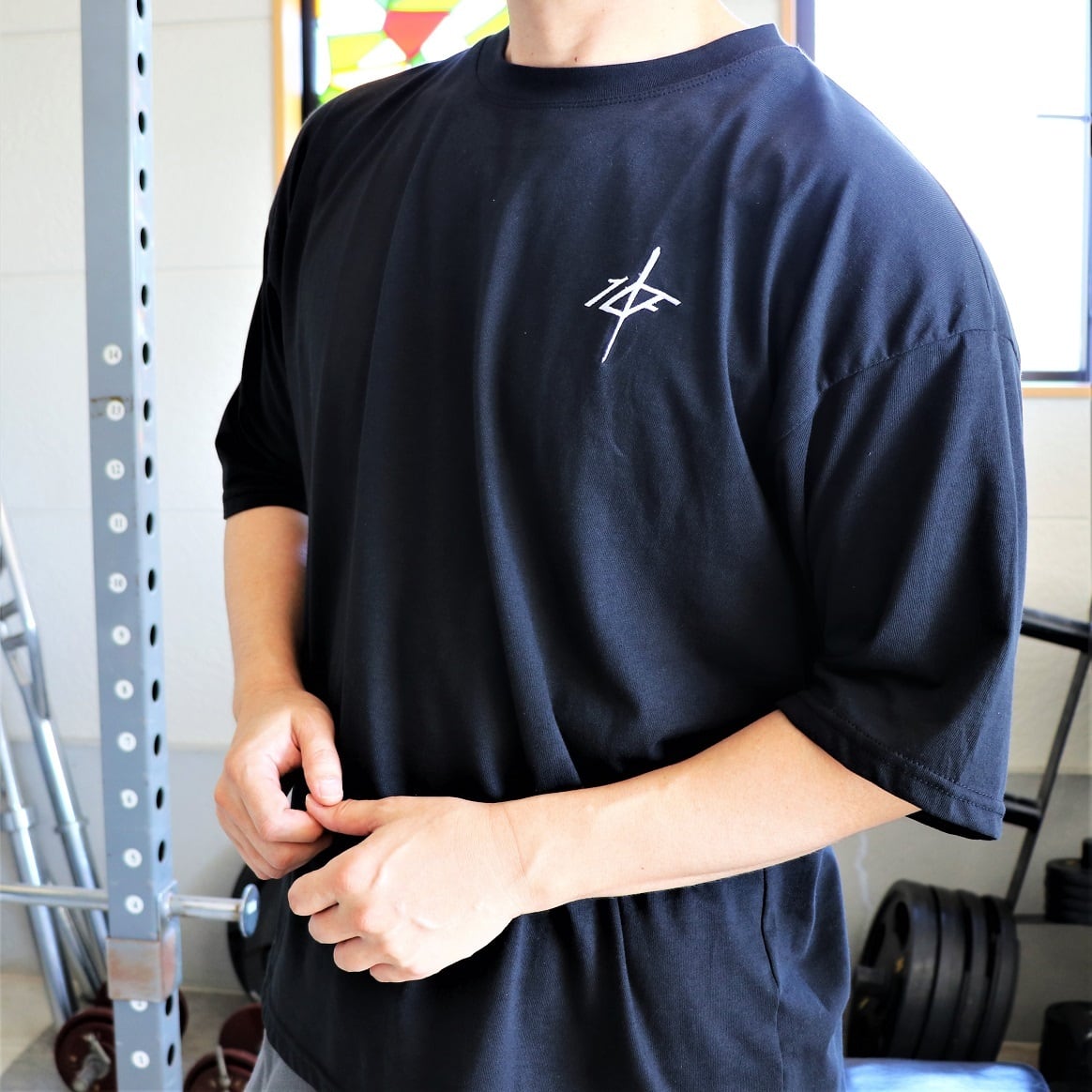 ellesse エレッセ テニスウェア ショートスリーブツアーシャツ黒