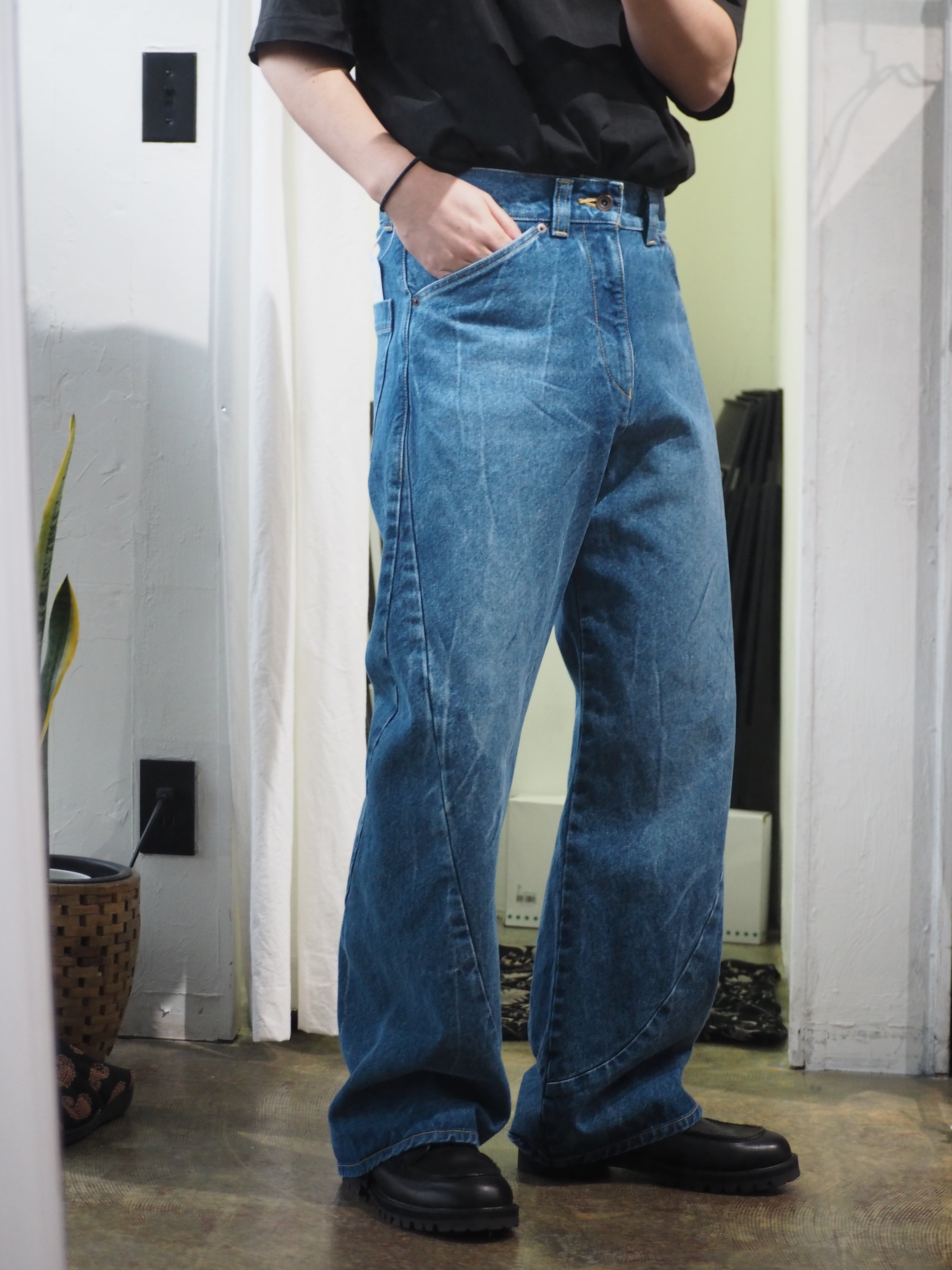 encode Prototype 3D jeans / Indigo | novastore(ノヴァストア