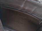 AMERICA 1990’s OLD COACH “BROWN Leather” DEAD STOCK shoulder bag