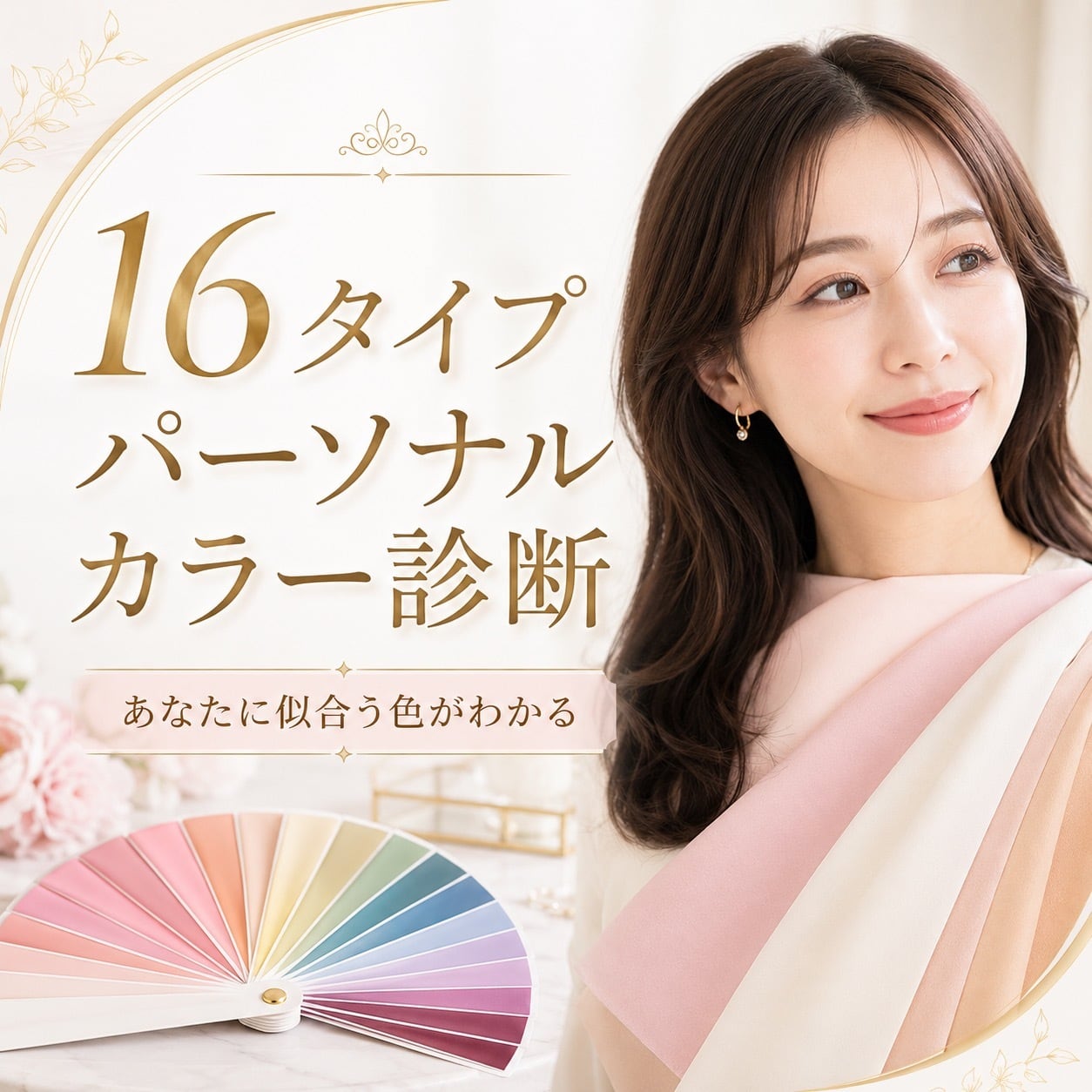 16タイプパーソナルカラー診断ドレープ カテゴリ 【公式通販】