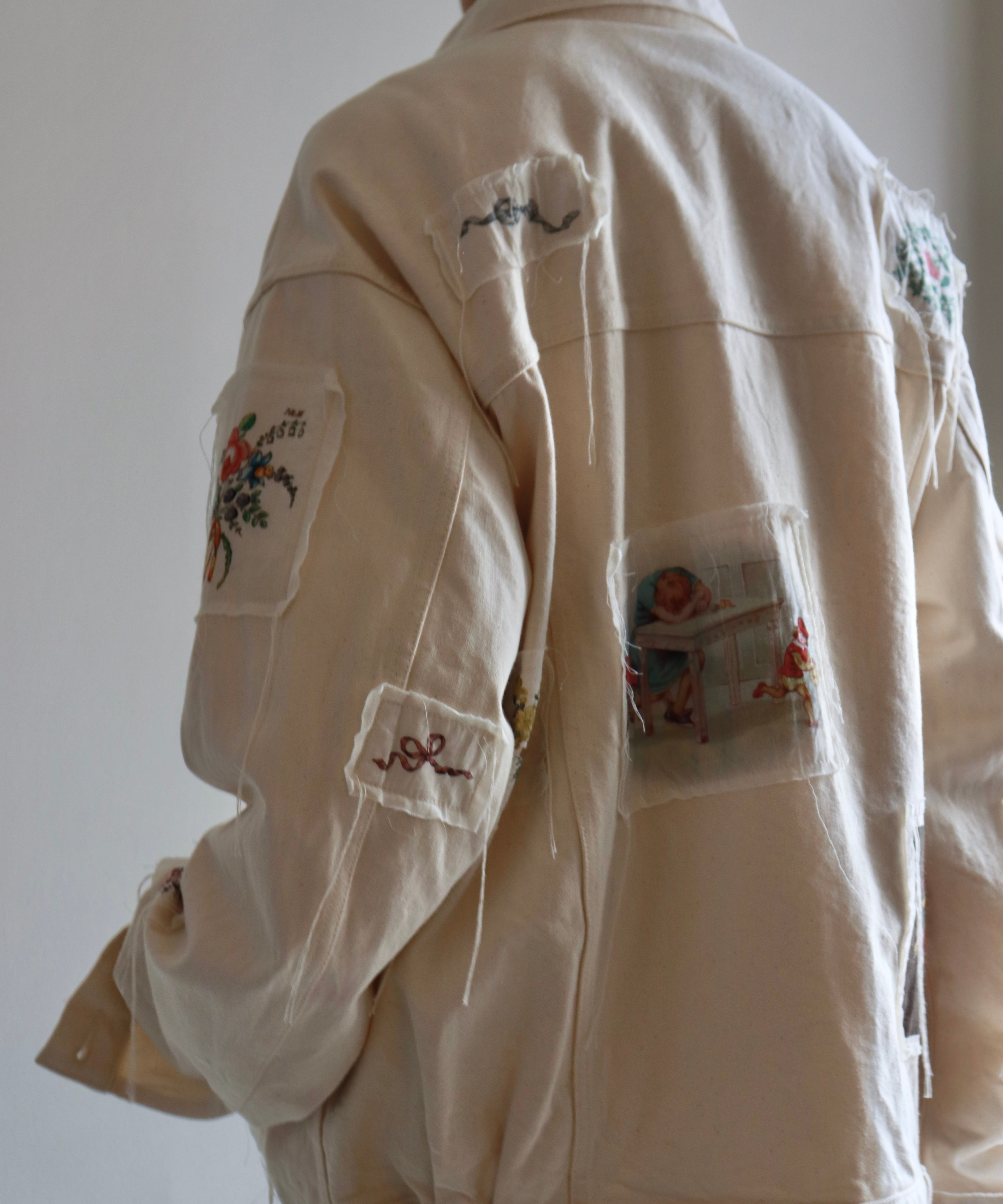 ジャケット・アウター Midorikawa / Tailored jacket Midorikawa(ミドリカワ) GLITTER NEL DAMAGE COAT テーラード