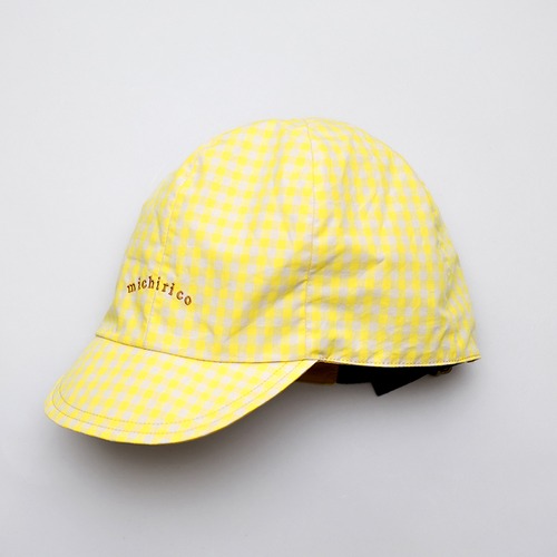 Reversible cap     kids M(54-56) /  Yellow