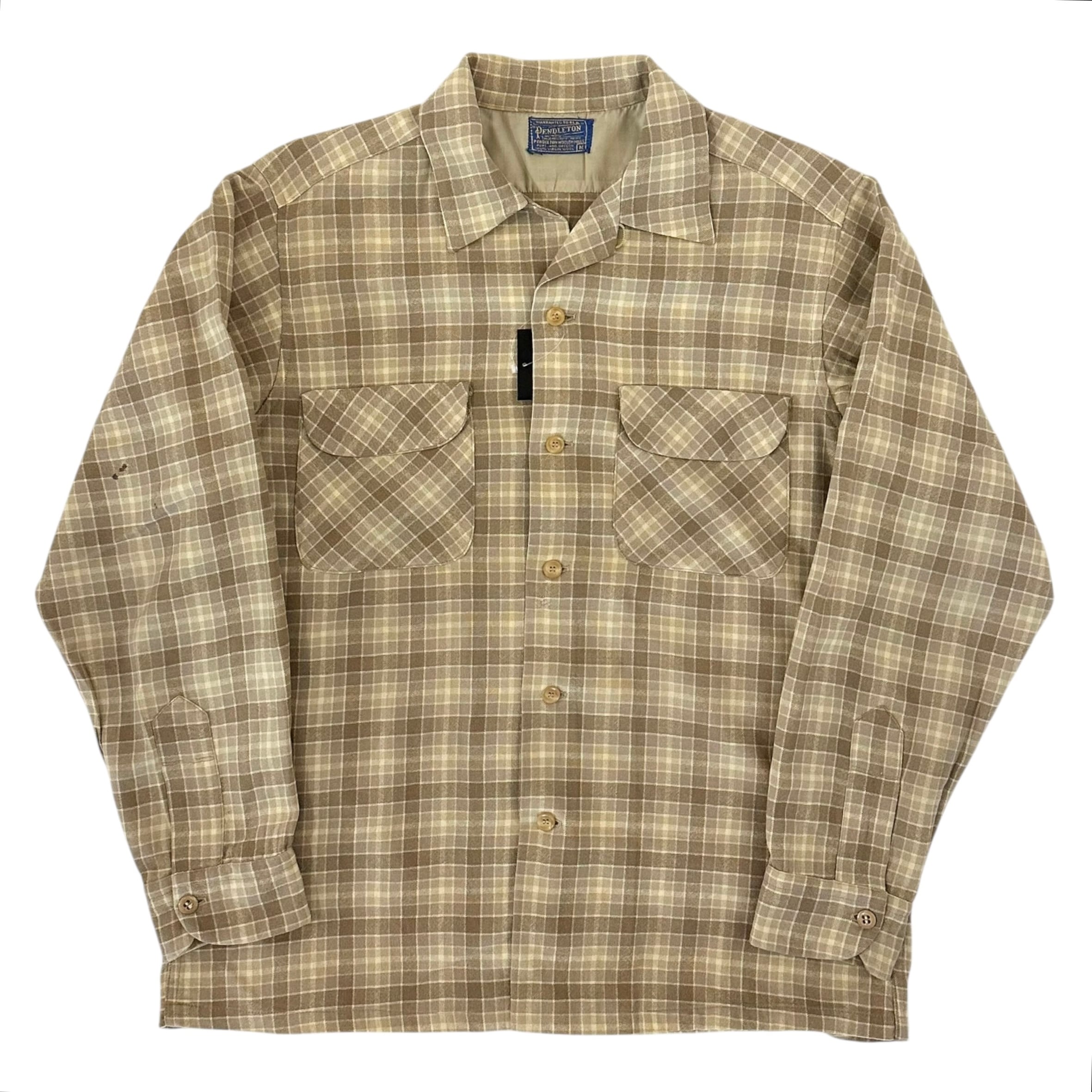 PENDLETON BOARD SHIRT BEIGE | BerBerJin Yuhodo