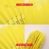 フラメンコ 小物 Abanico Español 34cm アバニコ イエロー系 ゴールド系 レース 扇子 せんす 黄色 柄 模様 小道具 ダンス小物 華やか 練習 レッスン 舞台 発表会 イベント ダンス ステージ フラメンコ小物 明るい 鮮やか かわいい