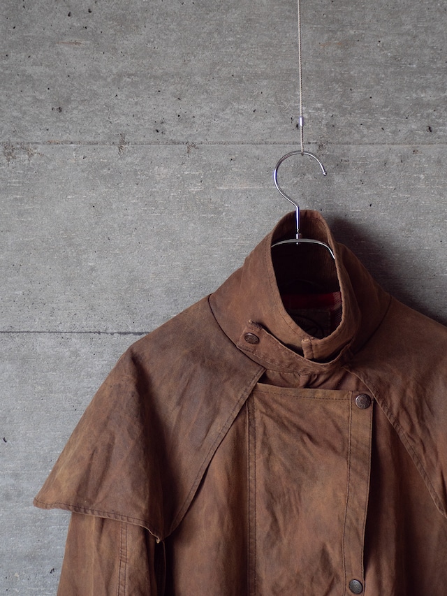 "DRIZA-BONES" '90s vintage Oiled riding coat