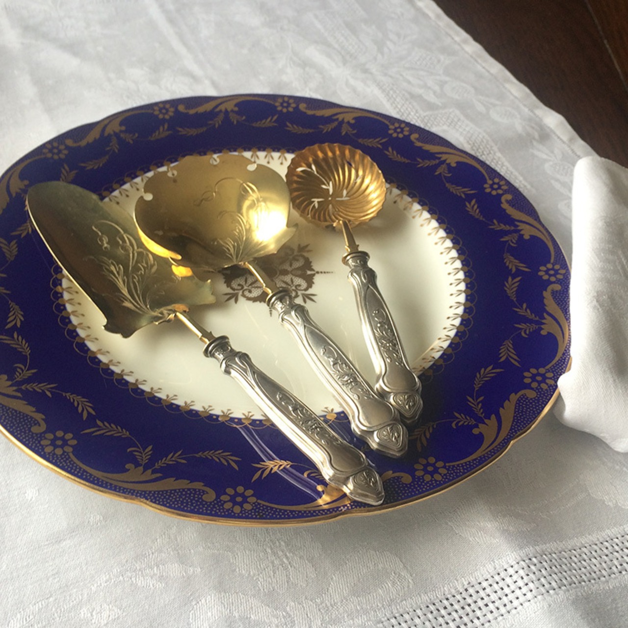 ミニャルディーズ シルバー デザートサーバー3本セット 11TWe9