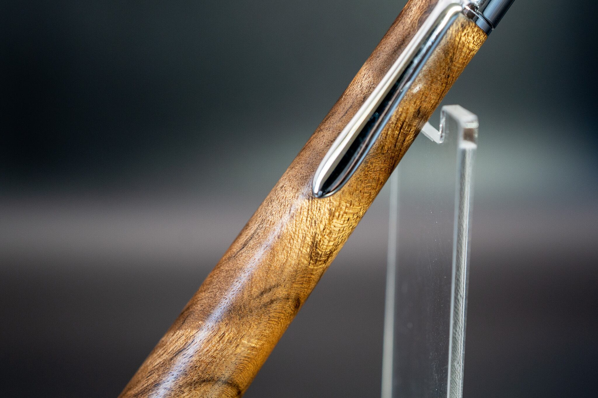 【 緻密な黄金の杢 】 マーブルウッド silver MP