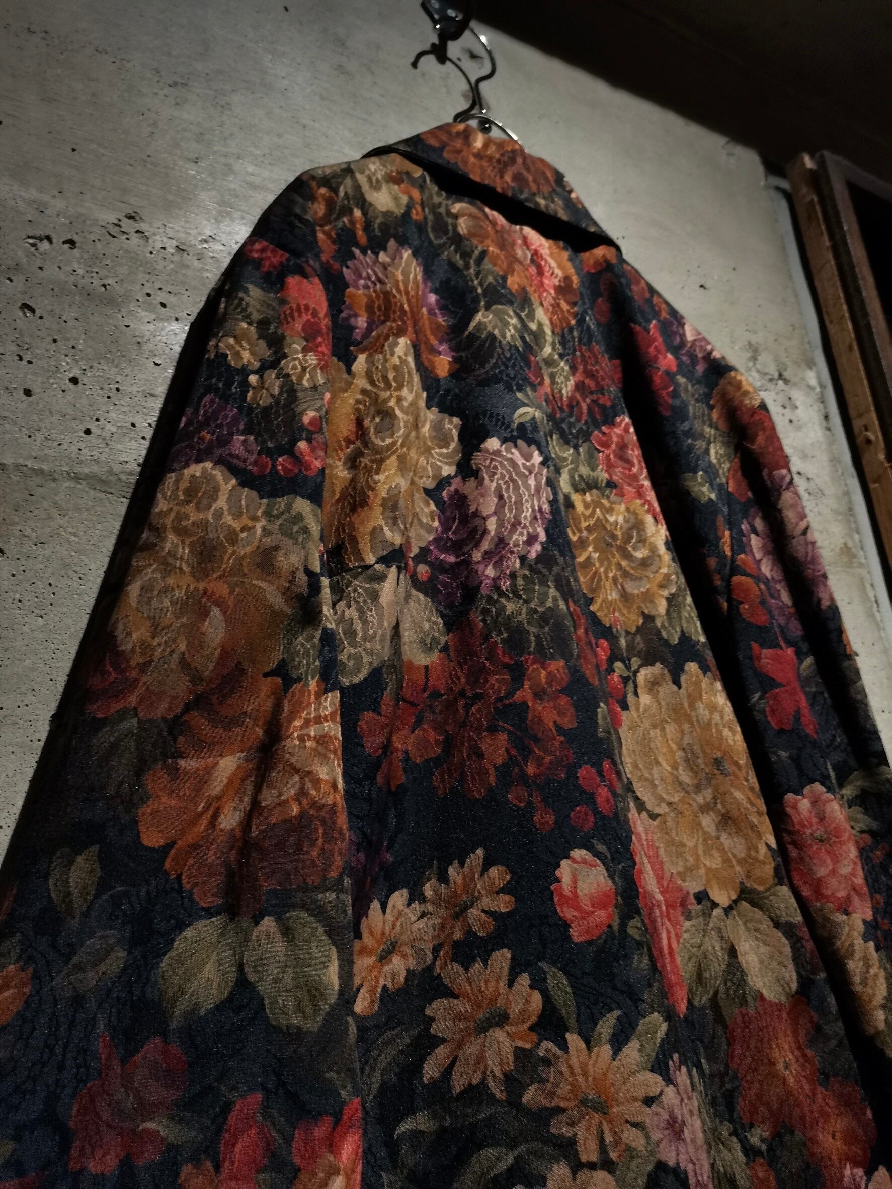 Caka】Beautiful Flower Pattern Vintage Tailored Jacket | Caka(カカ 