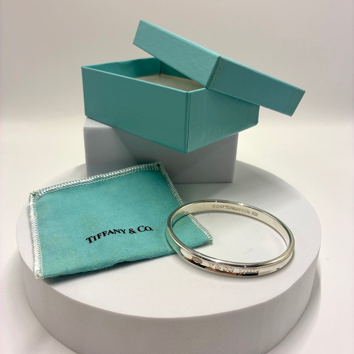 Tiffany & Co. ティファニー 1837 コレクション シルバーバングル