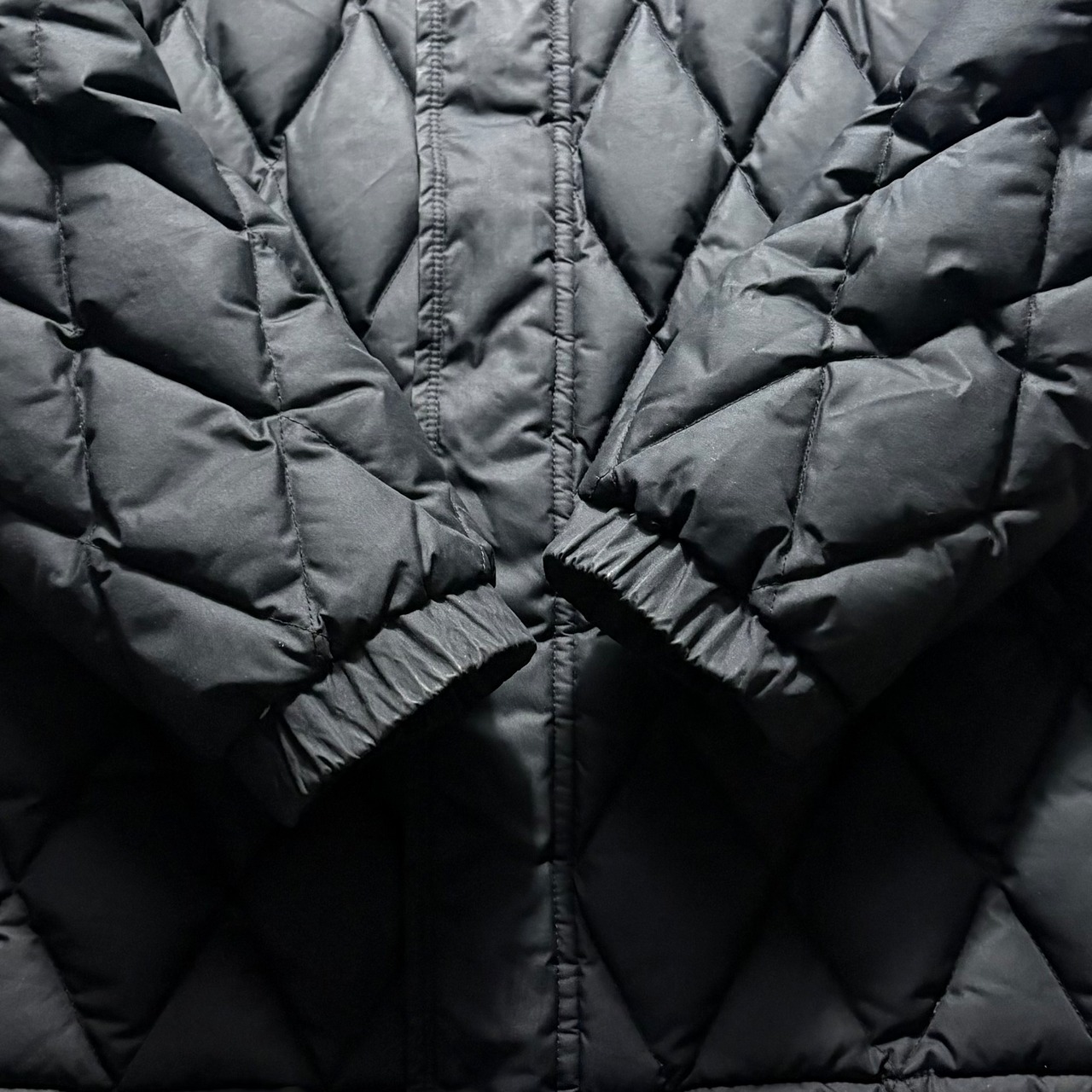 MONCLER black down coat