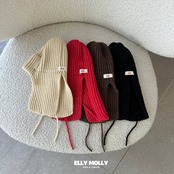 韓国子供服 / 26Autumn / ELLY MOLLY / エリニットトレンディビーニー（周囲52〜54cm）*free*