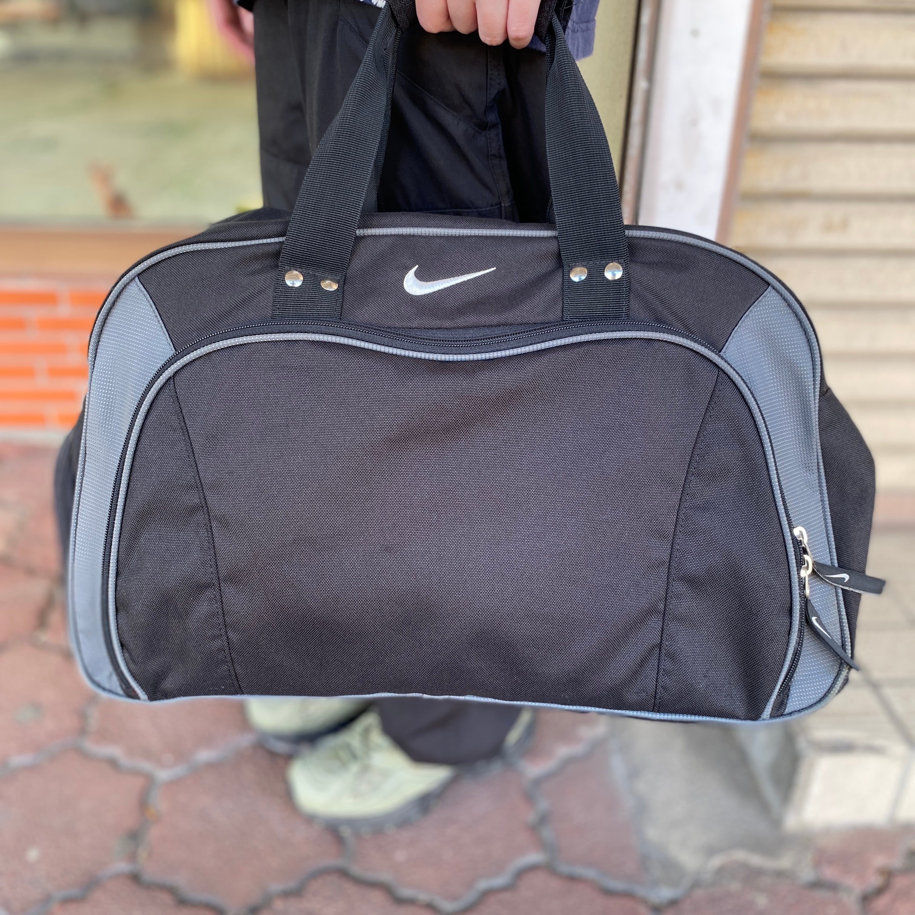 y2k  OAKLEY Metallic Boston Bag 大容量　テック系