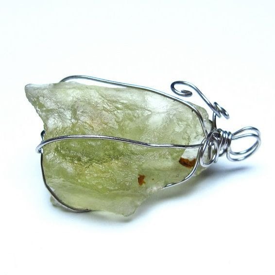 リビアングラス ペンダント 一点物 メール便可 [M便 1/20] 112-13581