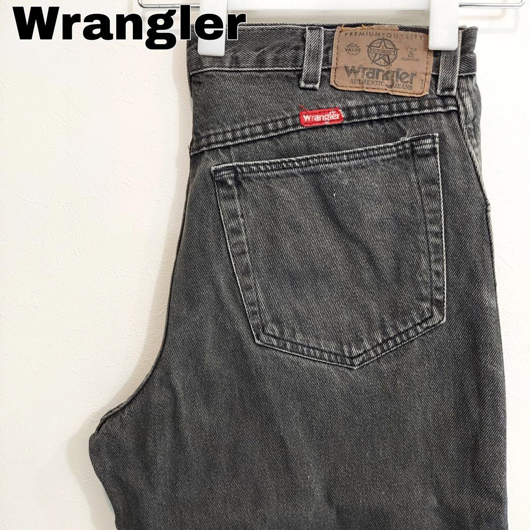 Wrangler ラングラー W31 ブラックデニム ボトム 黒 13513