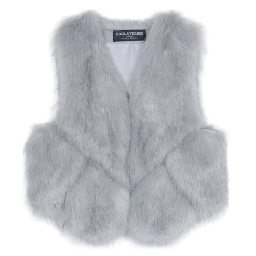 COOLA　Switching Fur Vest