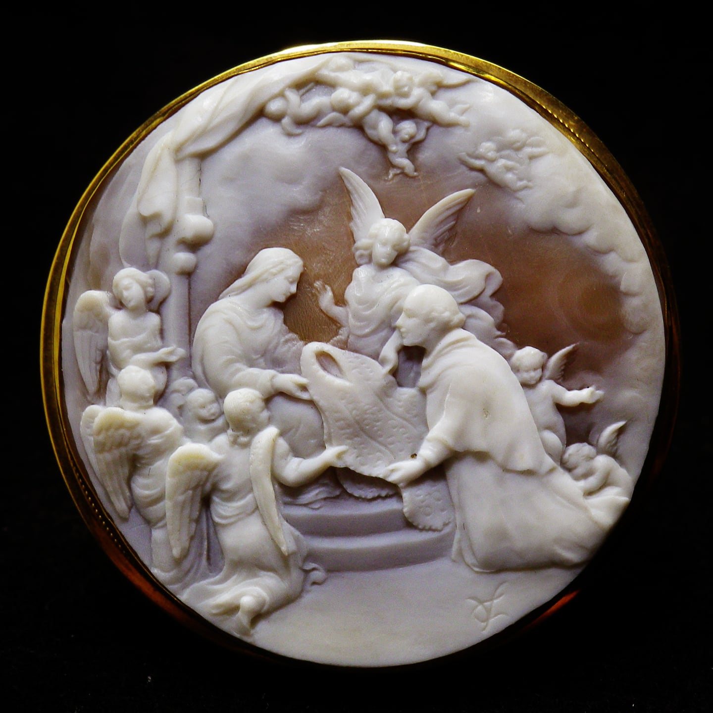 ヴィンチェンツォ・チャラヴォーロ作 超希少 ”聖骸布の返還”