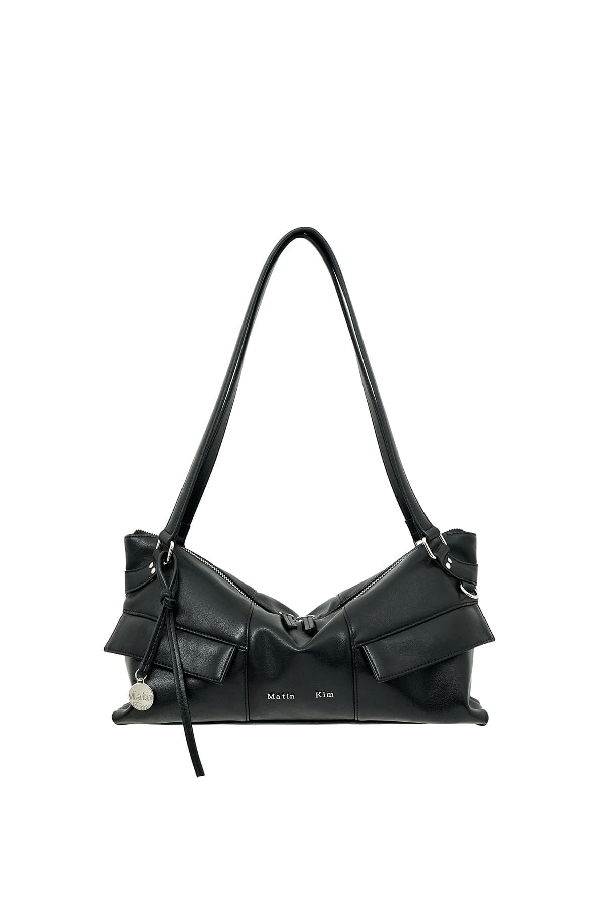 干し芋ページ※新品※ Matin Kim マーティンキムブラック サイズS マーティンキム Matin Kim バッグ トートバッグ MK2611BG008M BLACK A4