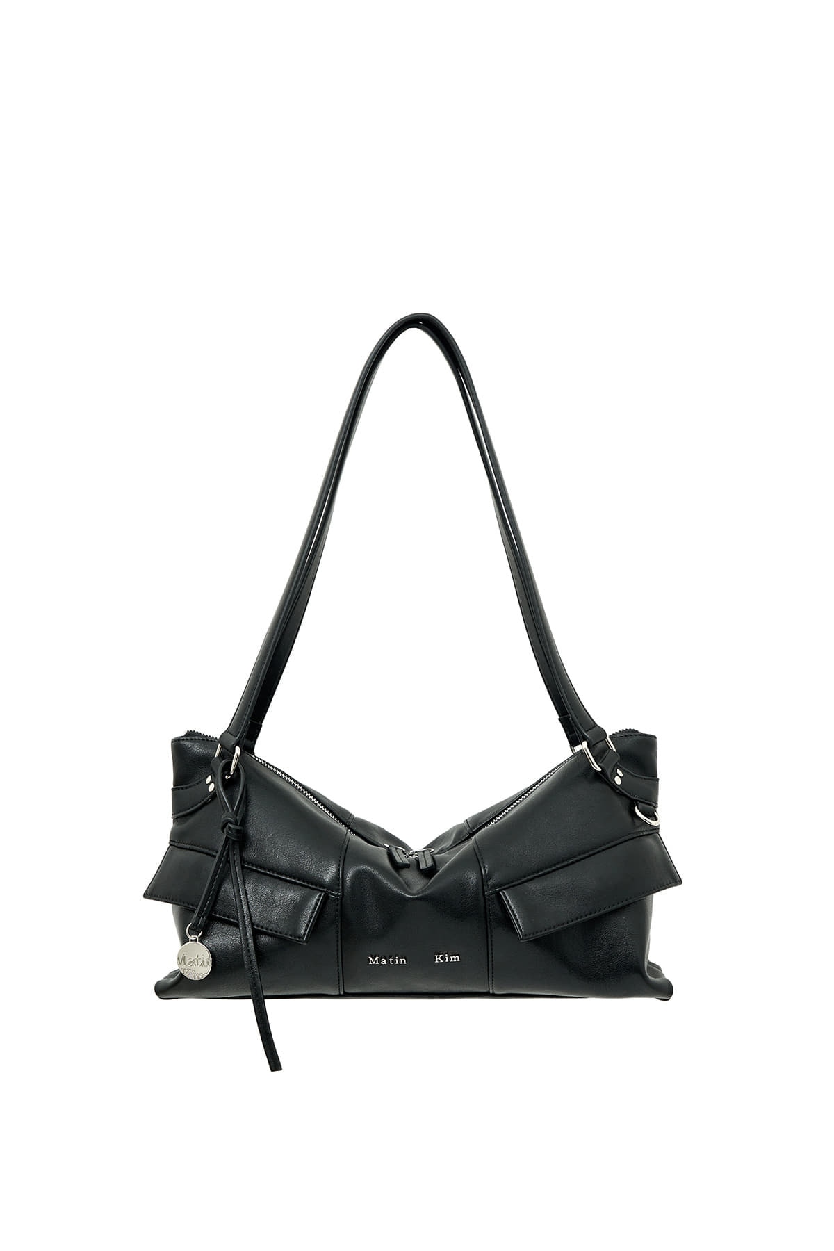 Matin Kim] WIDE NEMO SHOULDER BAG IN BLACK 正規品 韓国ブランド 