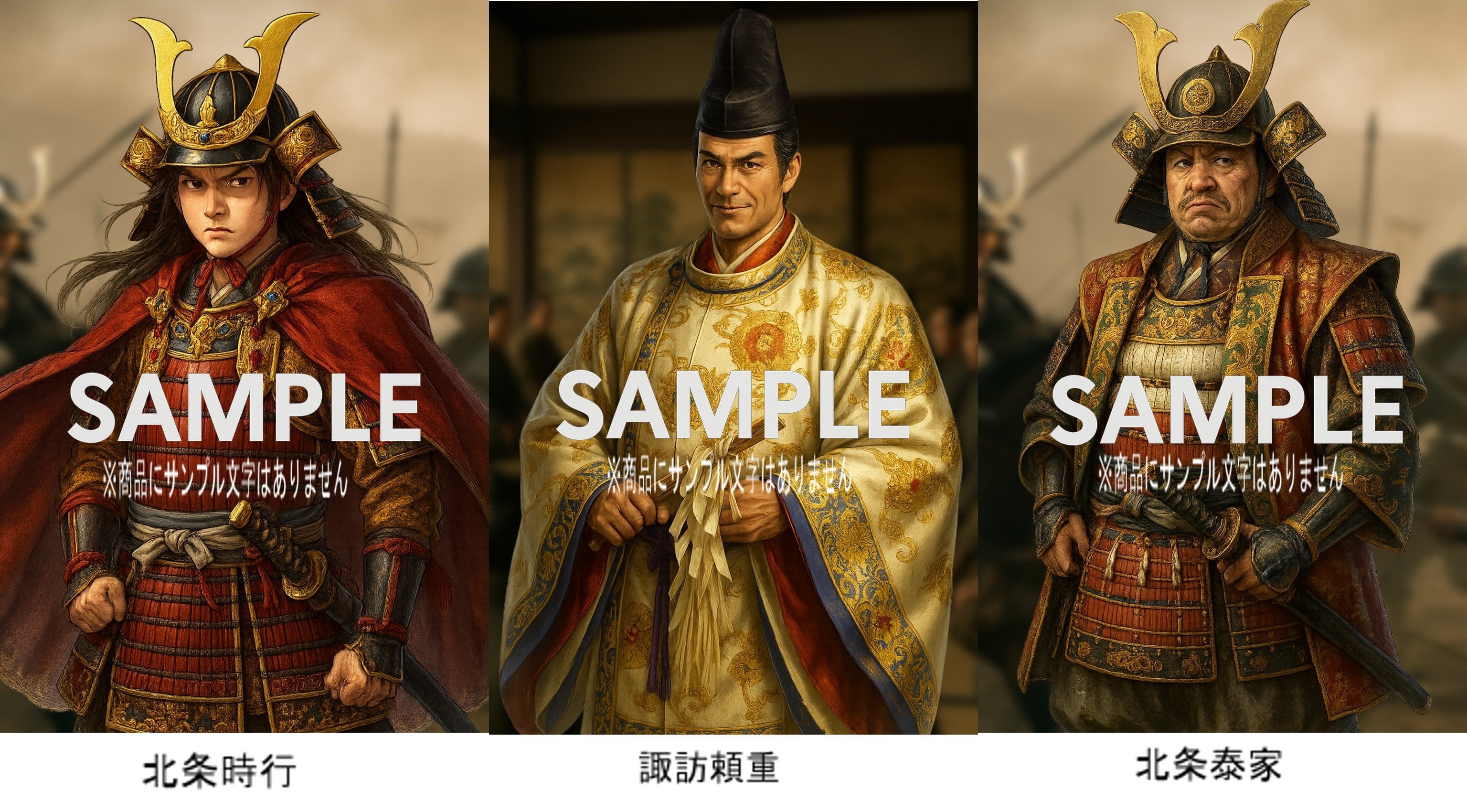 南北朝時代武将顔グラ50種類(.bmp.png.jpg形式)(透過処理済み)『信長の野望や、その他ゲーム、コンテンツ制作にお使いいただけます ...