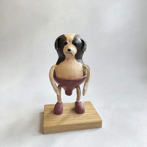 ひょうたんビト　オブジェ　犬