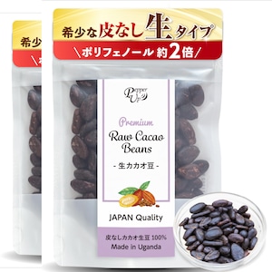 カカオ豆 2個セット(100g×2個)
