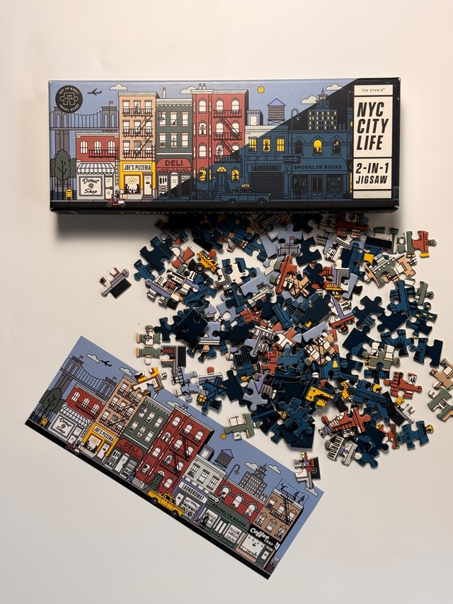 “Yes Studio” NYC Souvenir Puzzle “2-in-1“