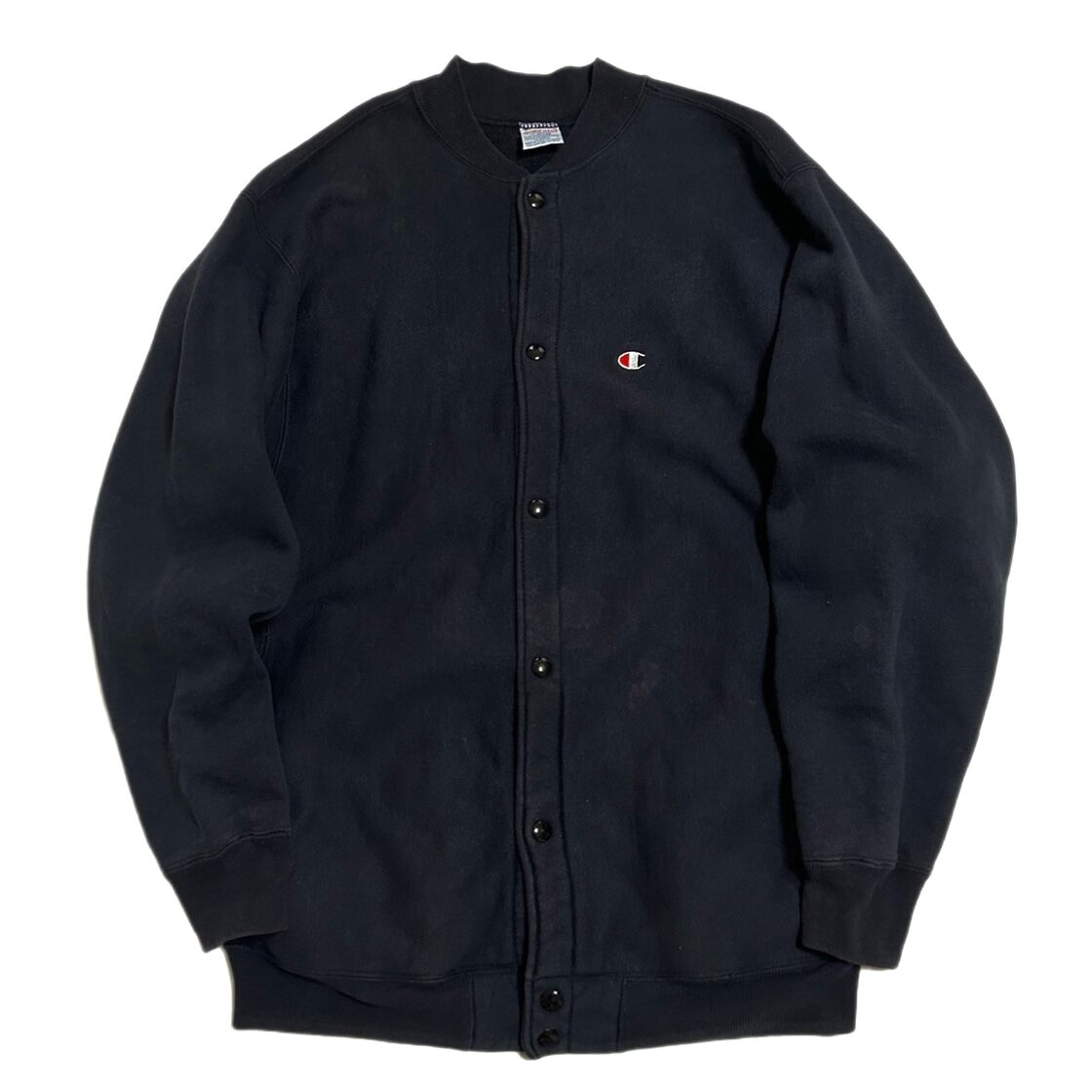 90s チャンピオン Champion リバースウィーブ スナップカーディガン  