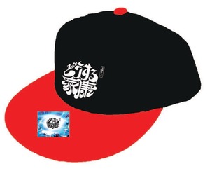 フラットバイザーCAP（Black/Red）～大河ドラマ「どうする家康」タイトルロゴ使用許諾商品