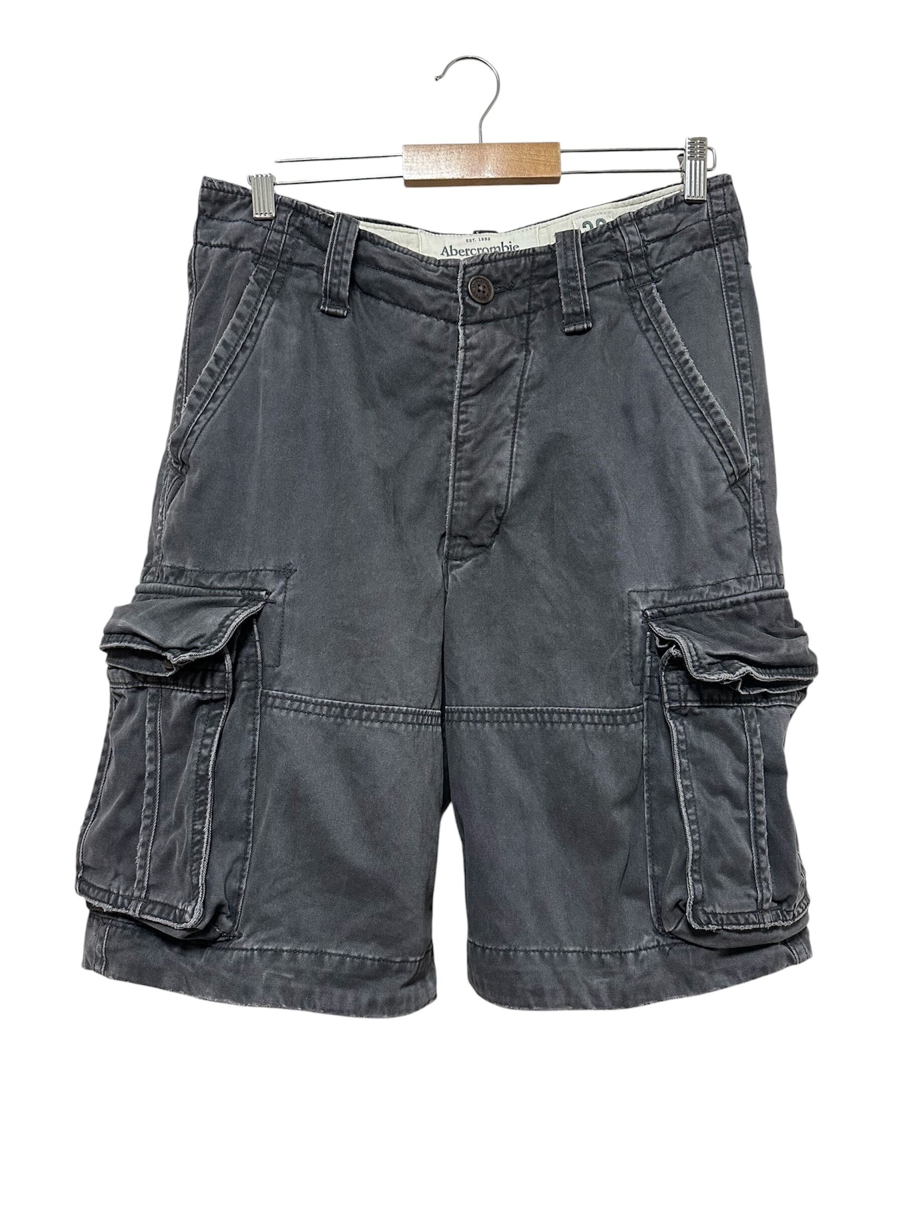 80s OLD STUSSY/Denim Shorts/USA製/黒タグ/W34/BIG OL JEANS/デニム