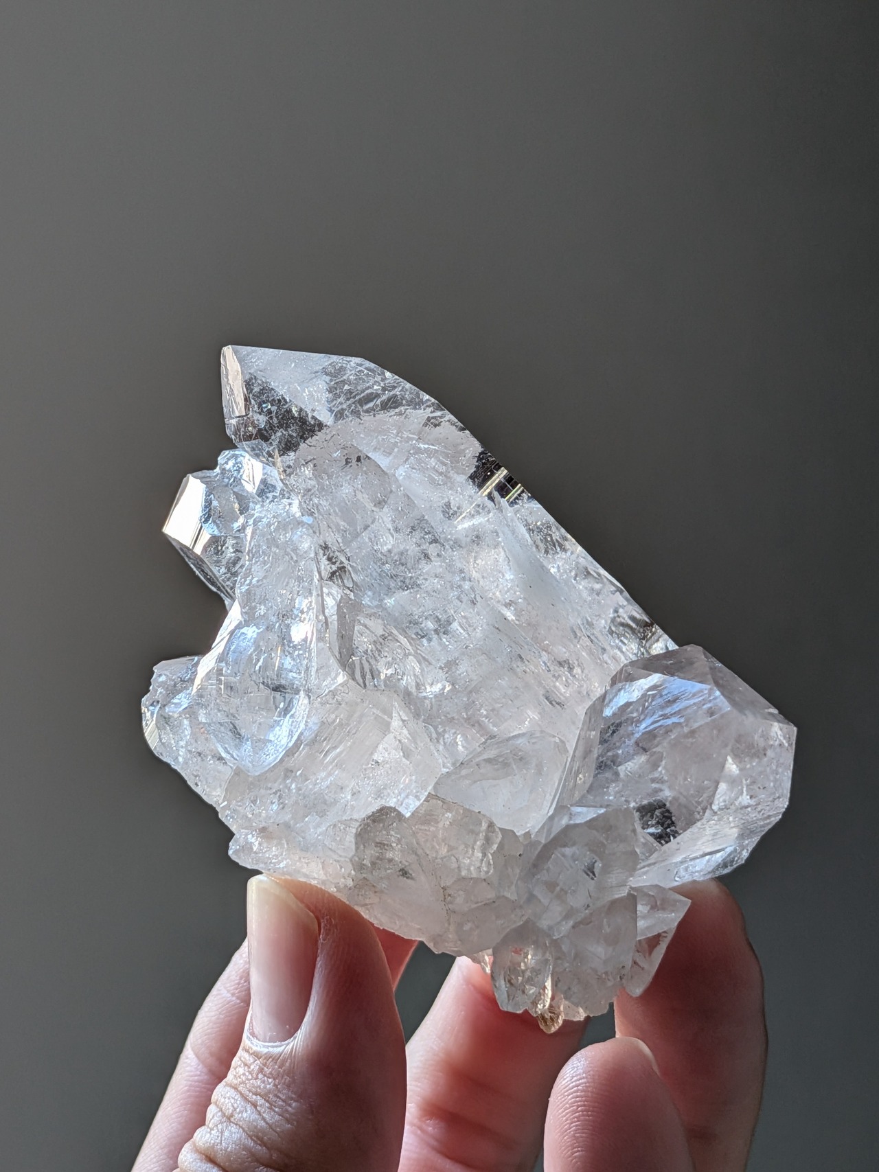 レムリアン水晶・セルフヒールド ⭓ クラスター ⭔ ブラジル・ゼッカデソウザ産