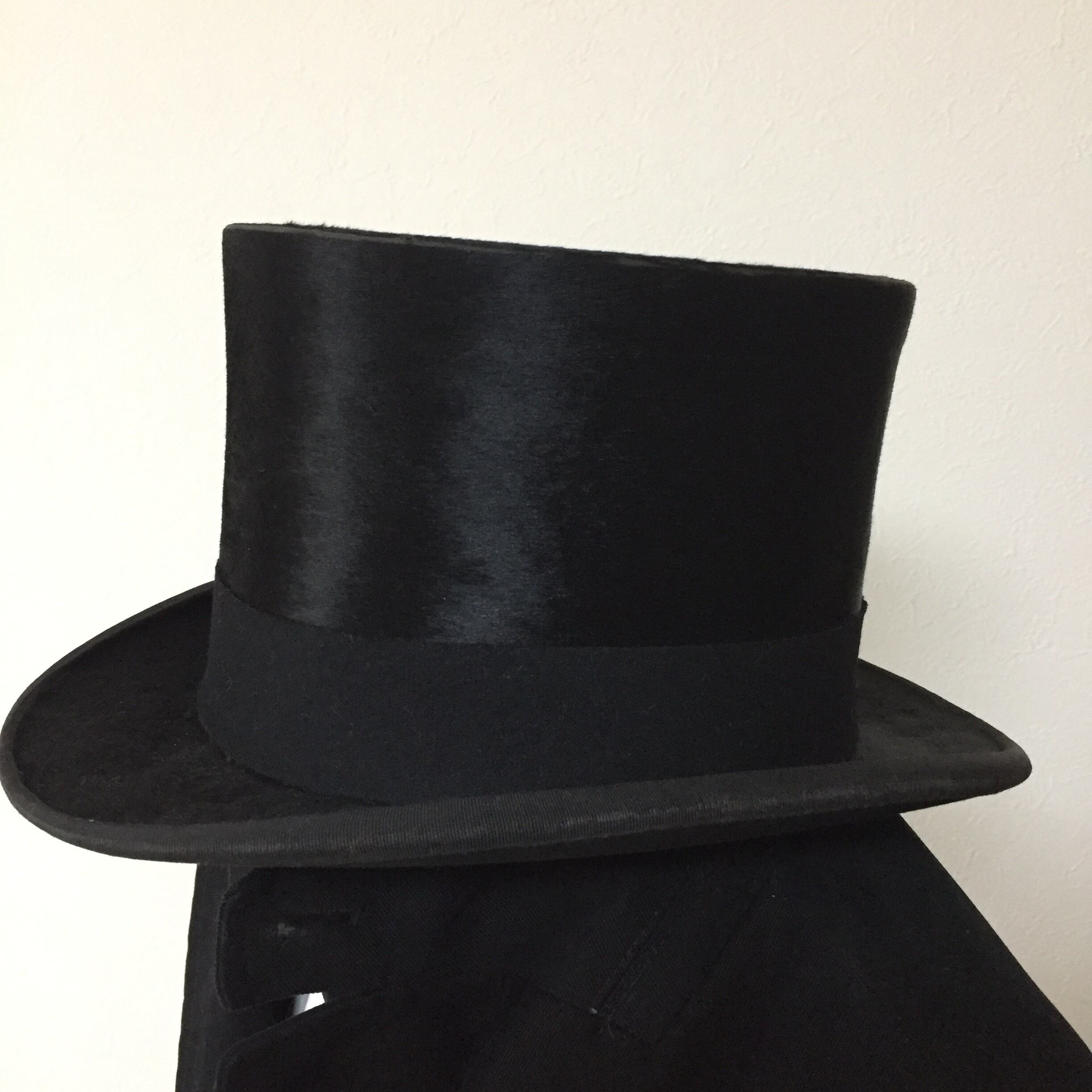 イタリア製　アンティークハット　帽子 Antique Italian Silk Hat by Radiconcini | Antico