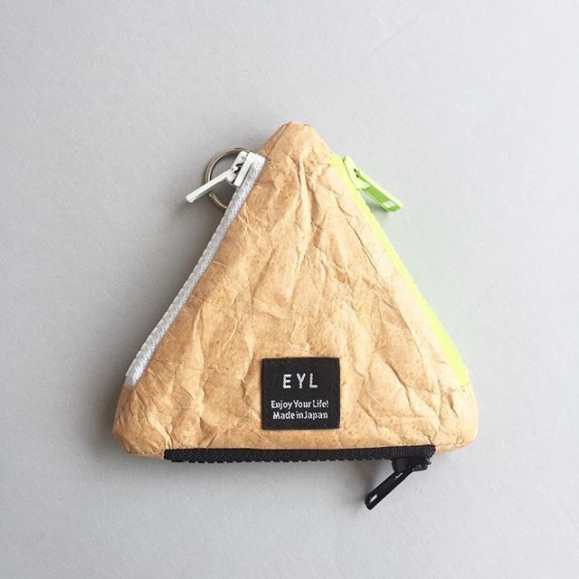 EYL / TRIANGLE COIN PURSE / TYVEK / BROWN / イーワイエル / トライアングルコインパース / タイベック / ブラウン