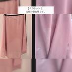 シフォンスカート ロング丈 L0401