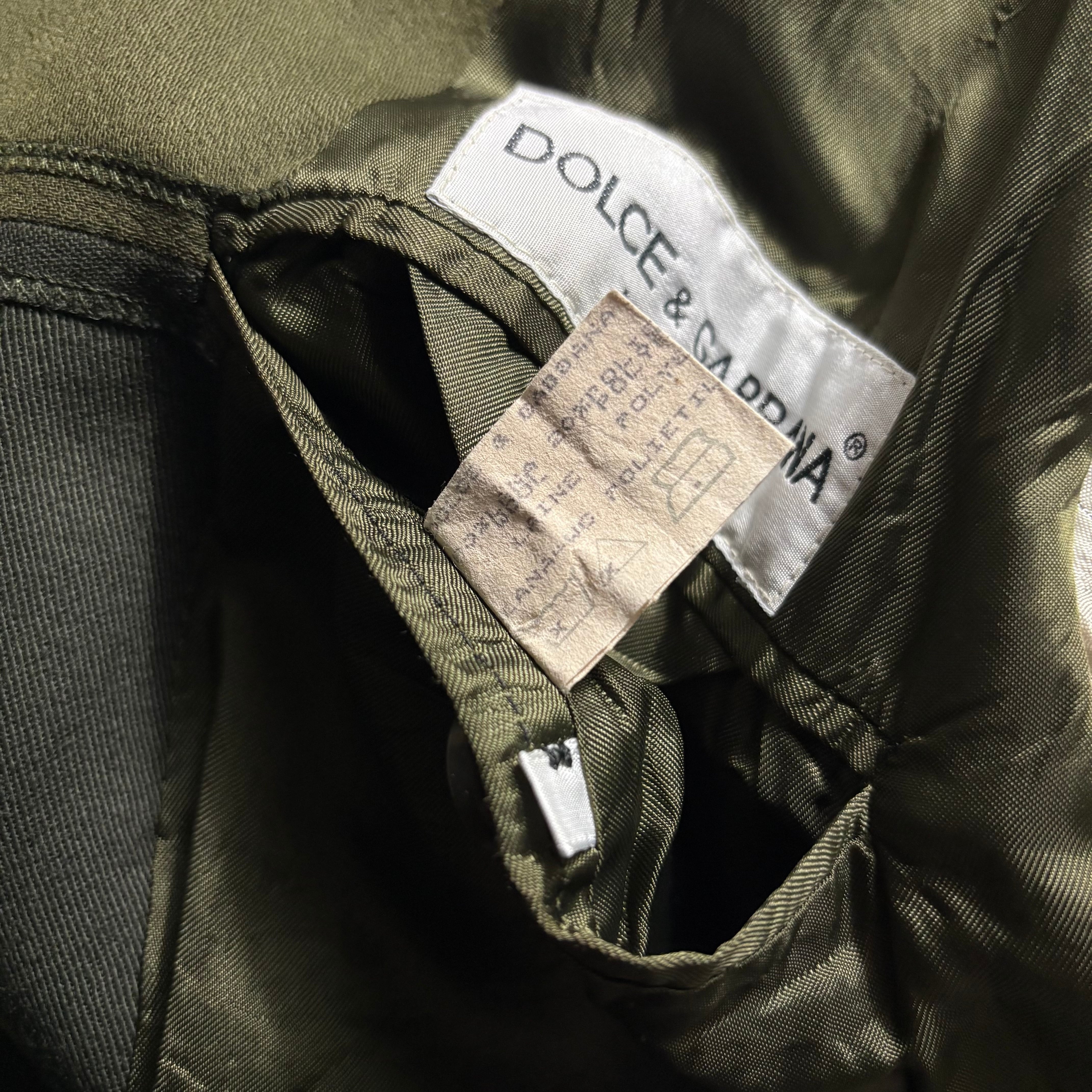 archive DOLCE&GABBANA patchwork tailored jacket | NOIR ONLINE